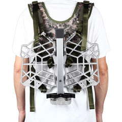 UIIHUNT leveling system offers 35-degree adjustability for a comfortable stance.