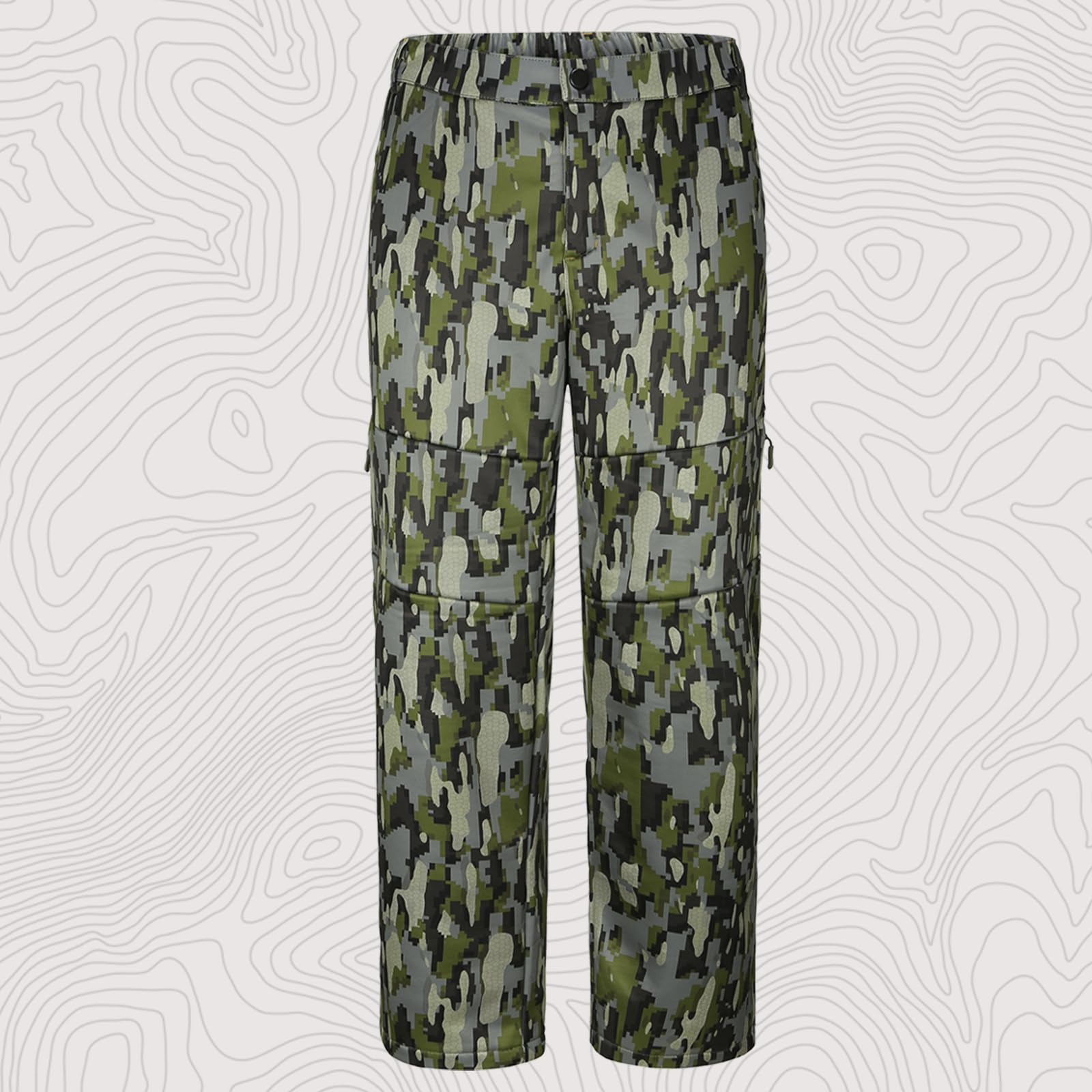 UIIHUNT outer shell provides water-repellent protection against light rain.