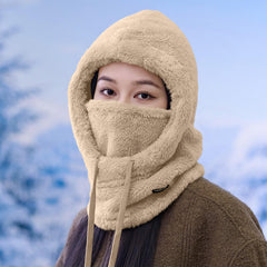 Uillui windproof knit beanie shields against icy winds with style.