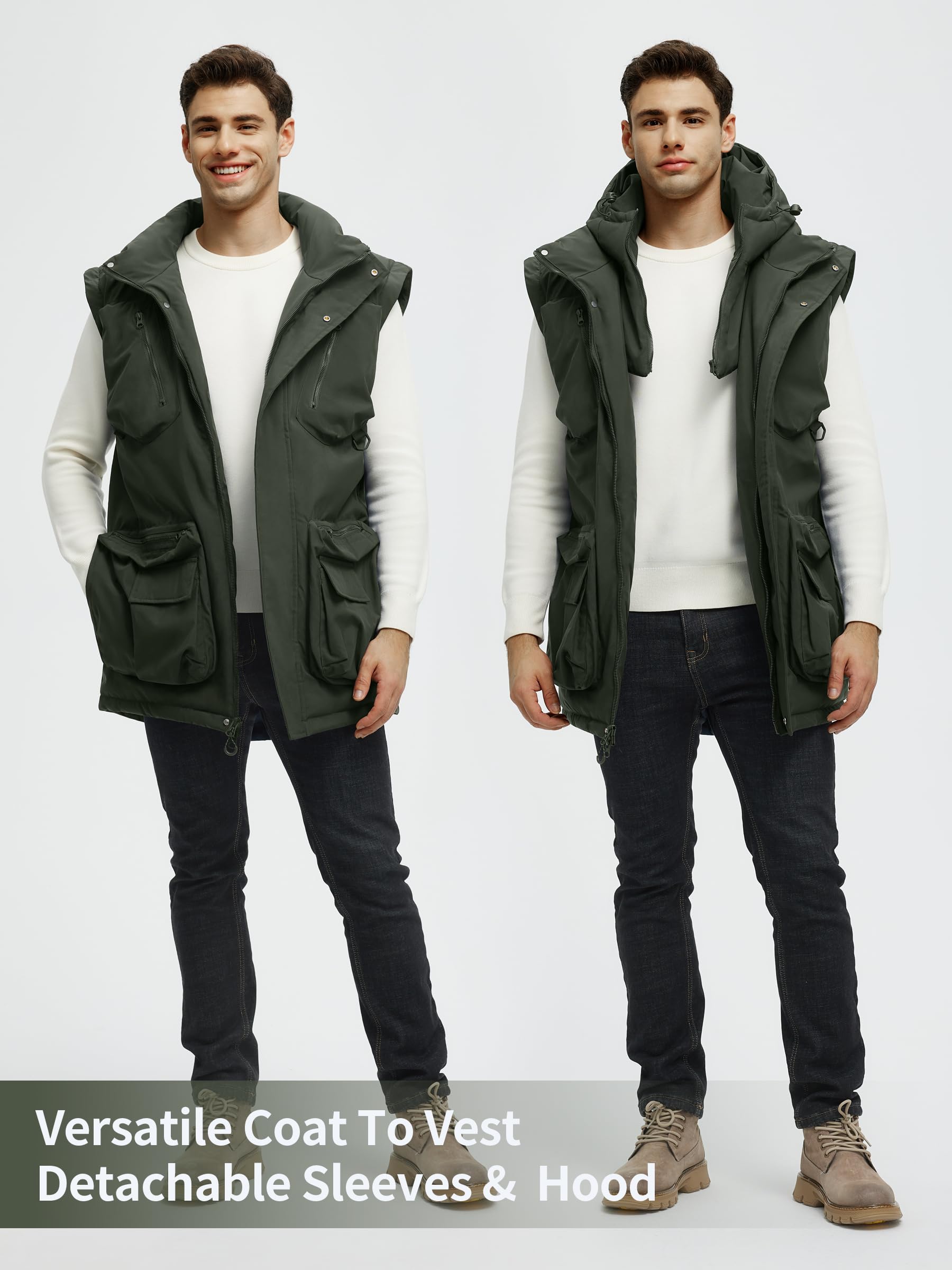 UIQUR action ready coat suited for hiking and skiing adventures.