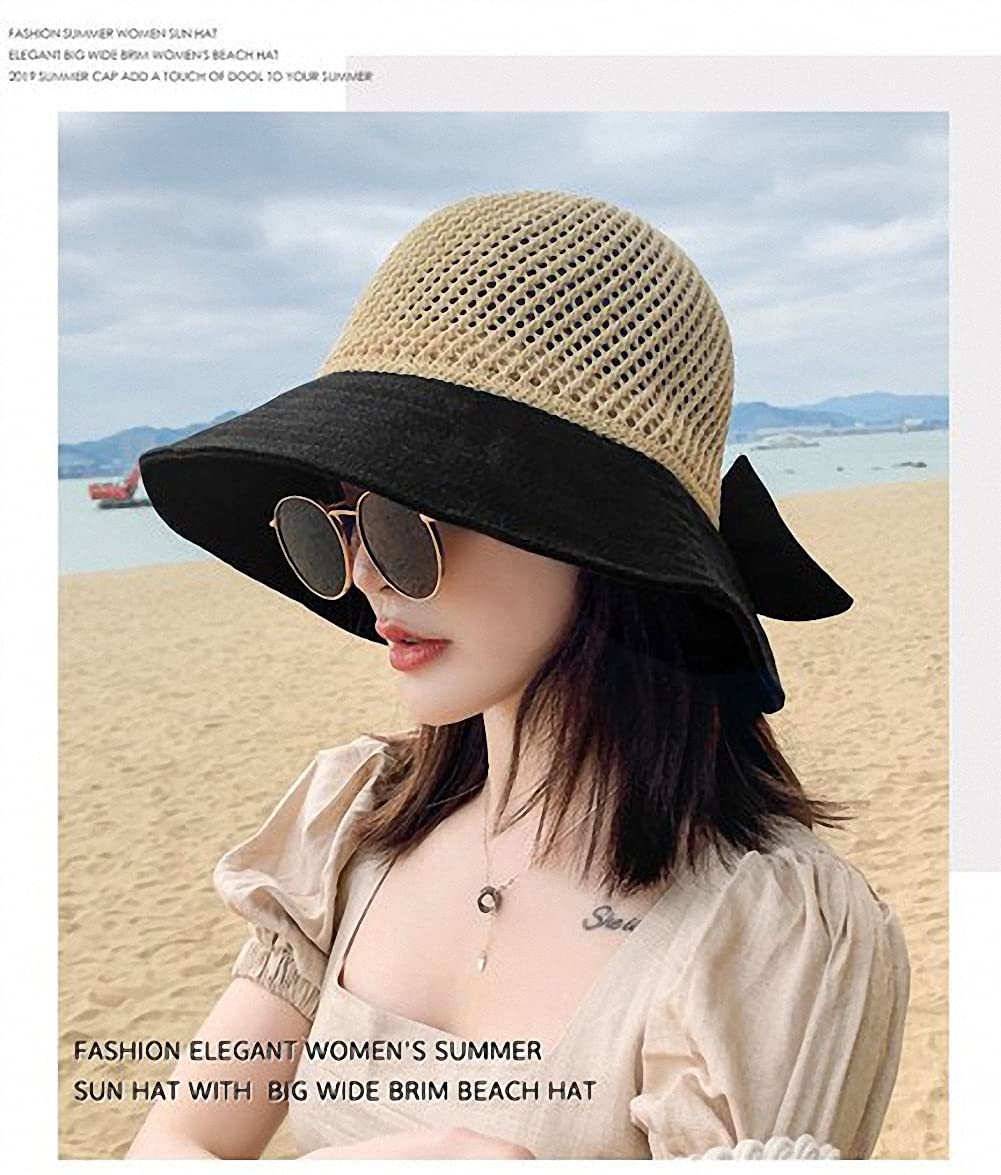 Ulalaza packable sun hat folds compactly for travel and quick drying