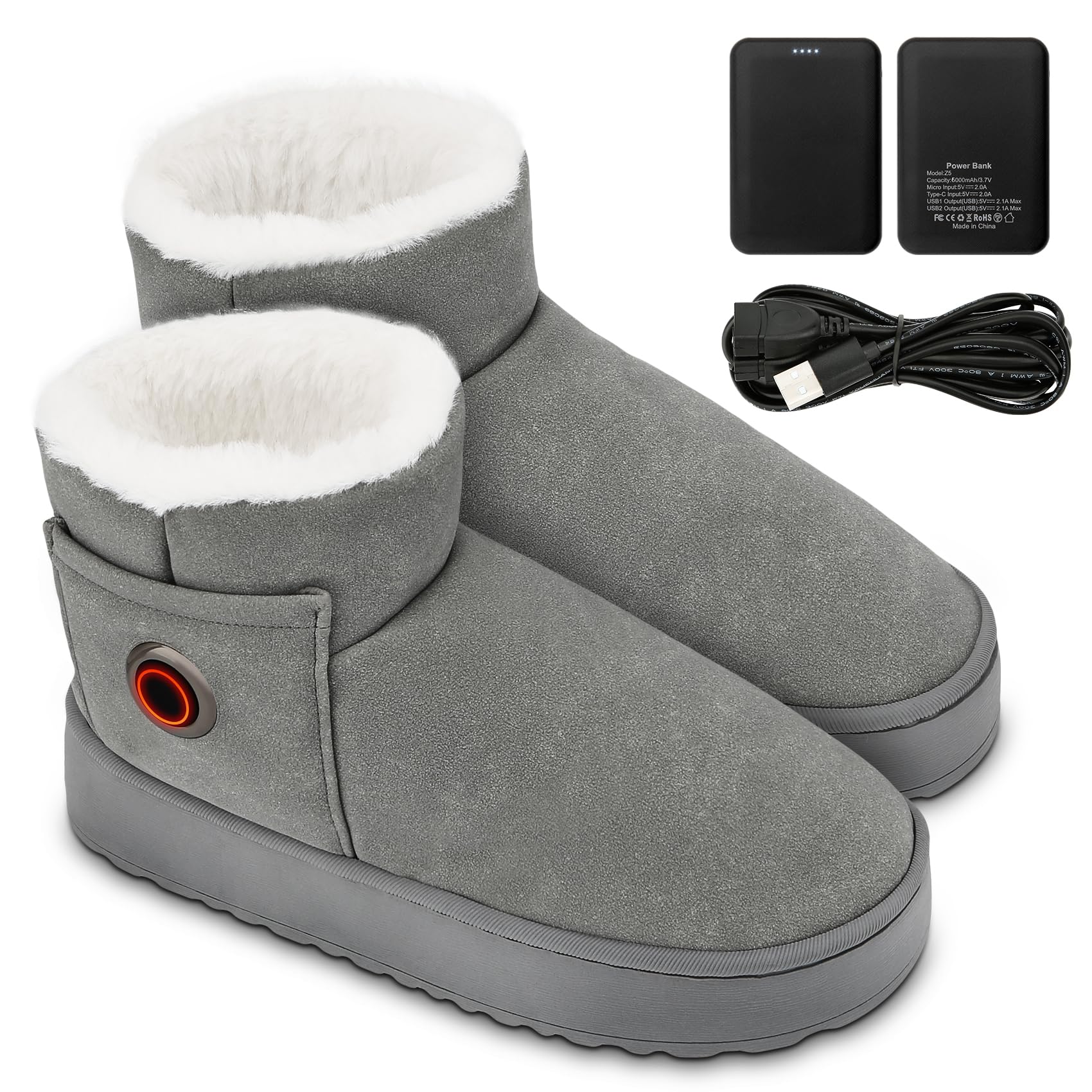 Ulefi heated slippers platform design outdoors keeps you warm on the go.