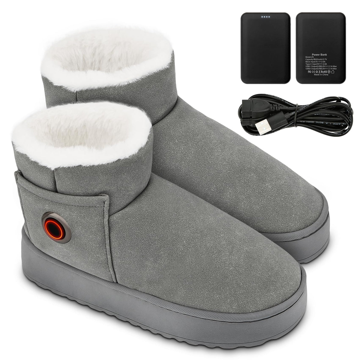 Ulefi heated slippers platform design outdoors keeps you warm on the go.