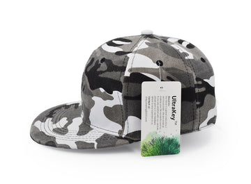 UltraKey urban camouflage cap in grey, fits indoor and outdoor looks.