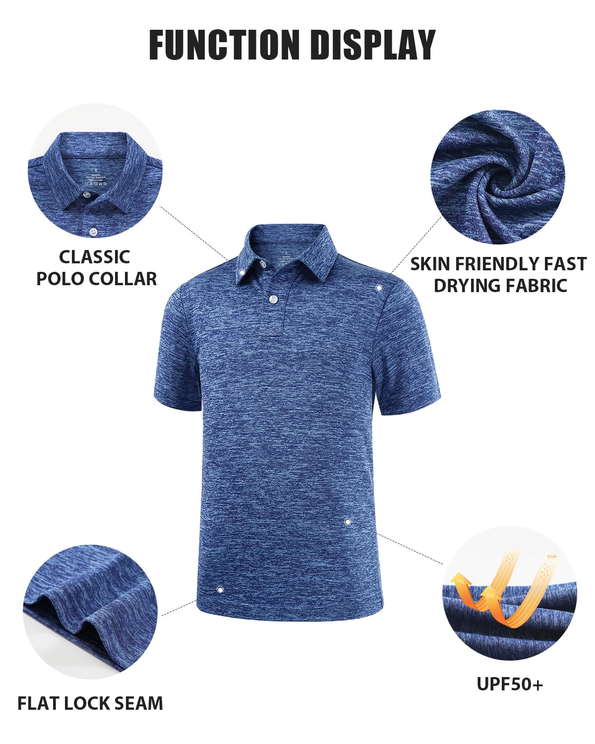 Ullnoy color-pack polo offers versatile colors for school and activities
