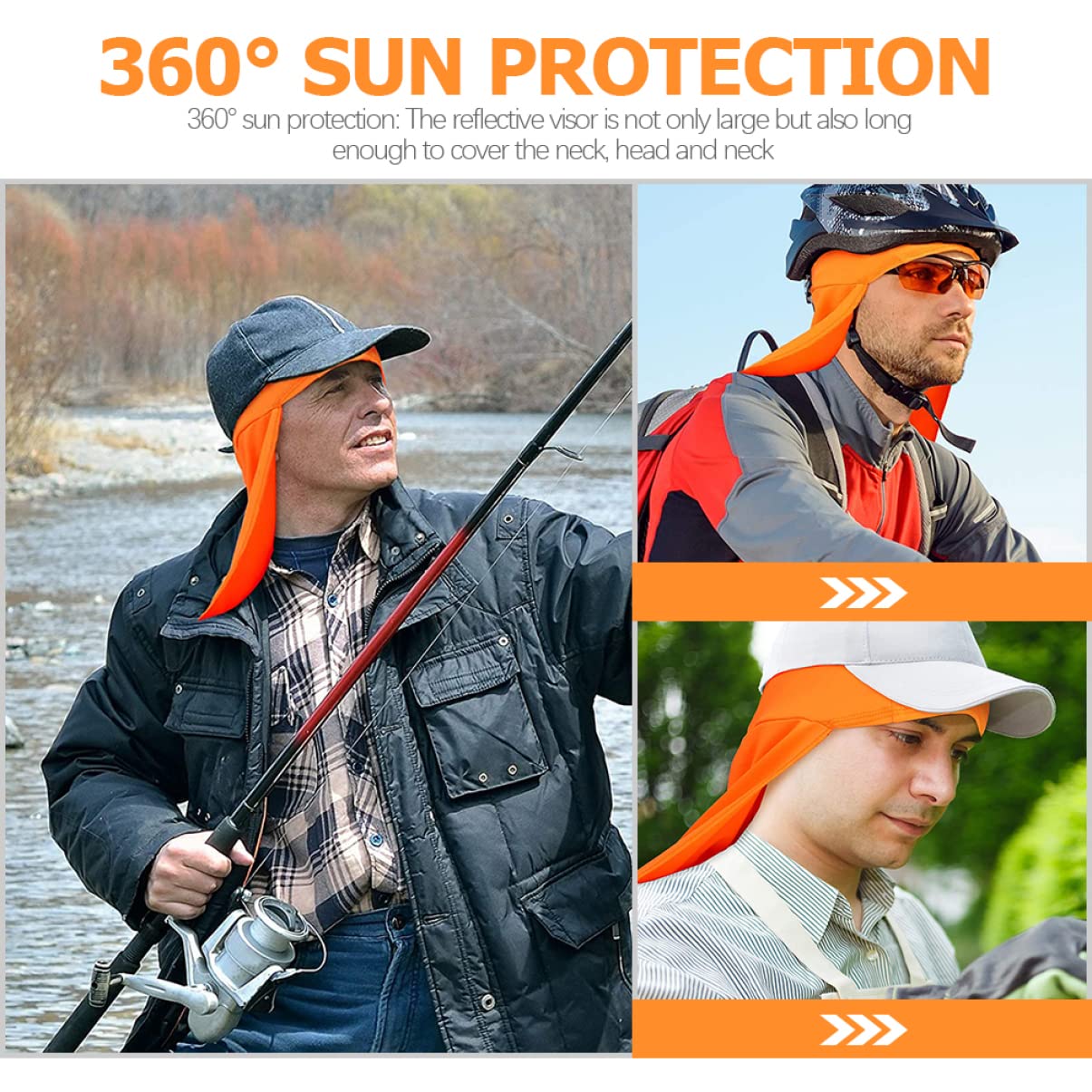 ULTECHNOVO 2-pack sun shade caps for sharing
