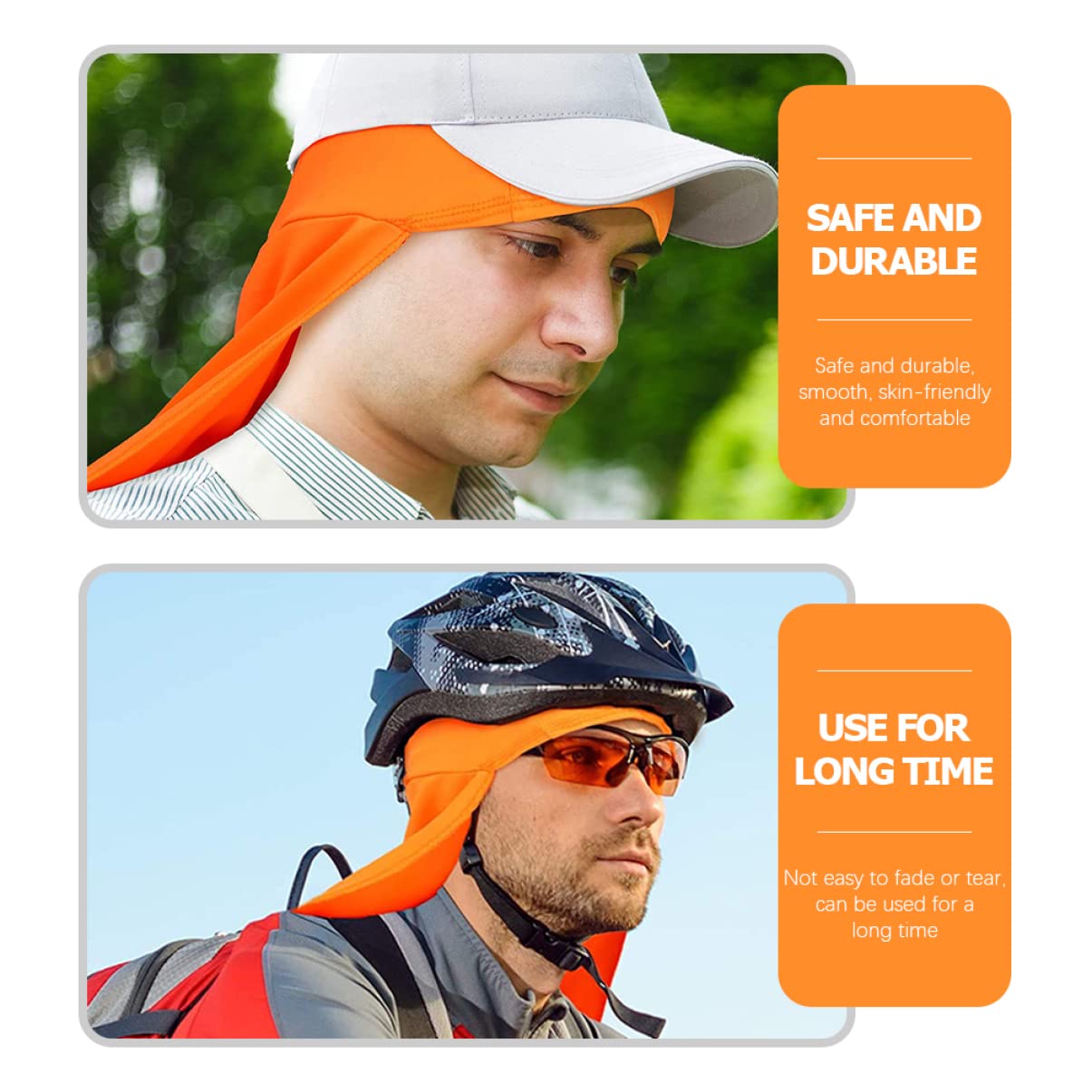 ULTECHNOVO neck shield covering neck from sun exposure