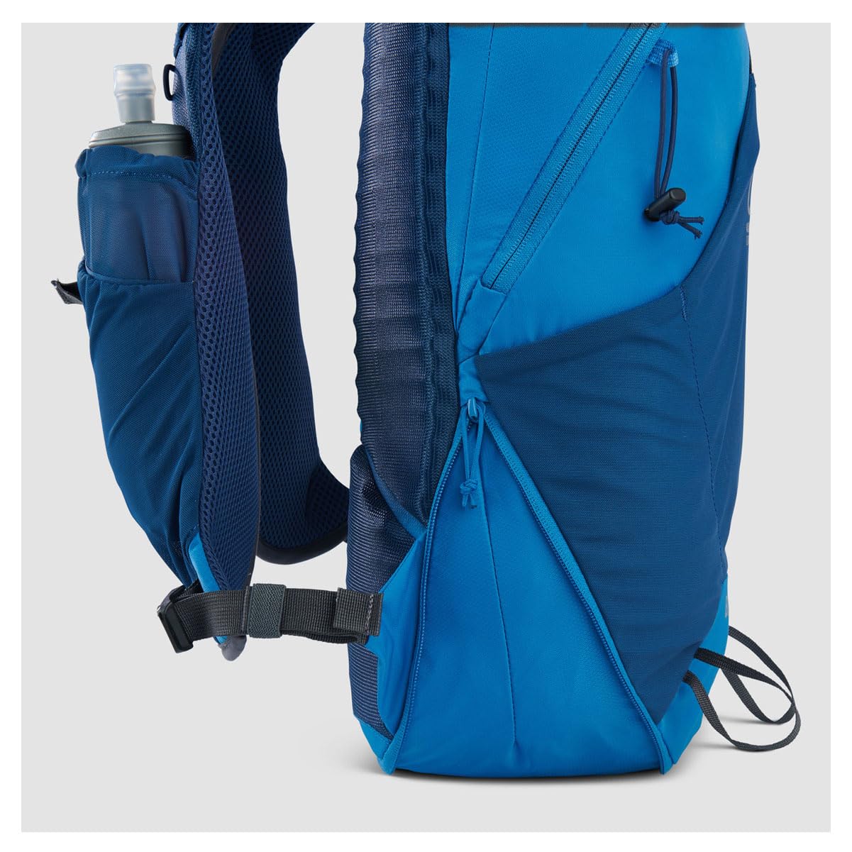 Blazek front and back storage keeps essentials organized for trail and road days