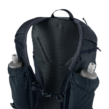 Blazek shoulder pockets close-up for quick access during runs.
