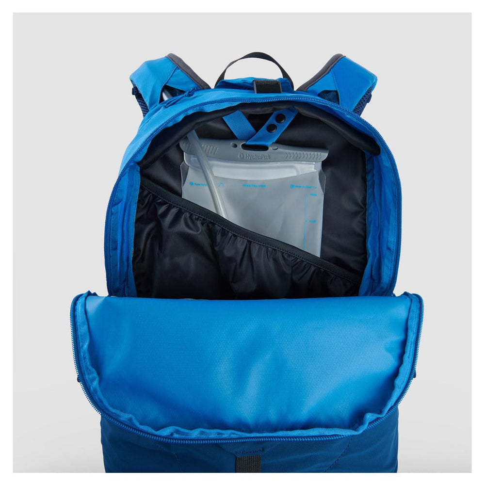Blazek ventilated shoulder straps help keep you cool during hot-mileage sessions
