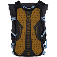 Ultimate Direction Fastpack 20L zip-down opening enables quick main-compartment access.