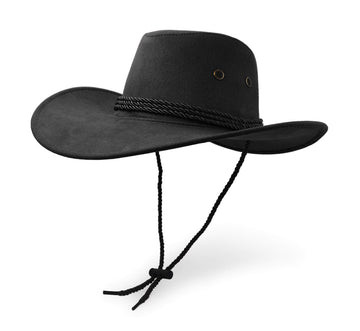 UltraKey cowboy hat featuring faux felt texture for versatile styling
