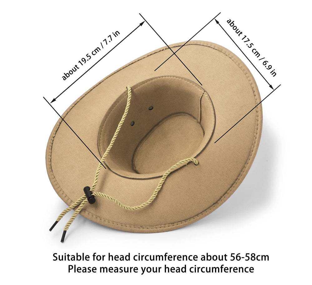 UltraKey decorative cowboy hat makes a stylish gift or party accessory.