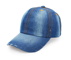  UltraKey denim baseball cap blue, casual outdoor style for daily wear.