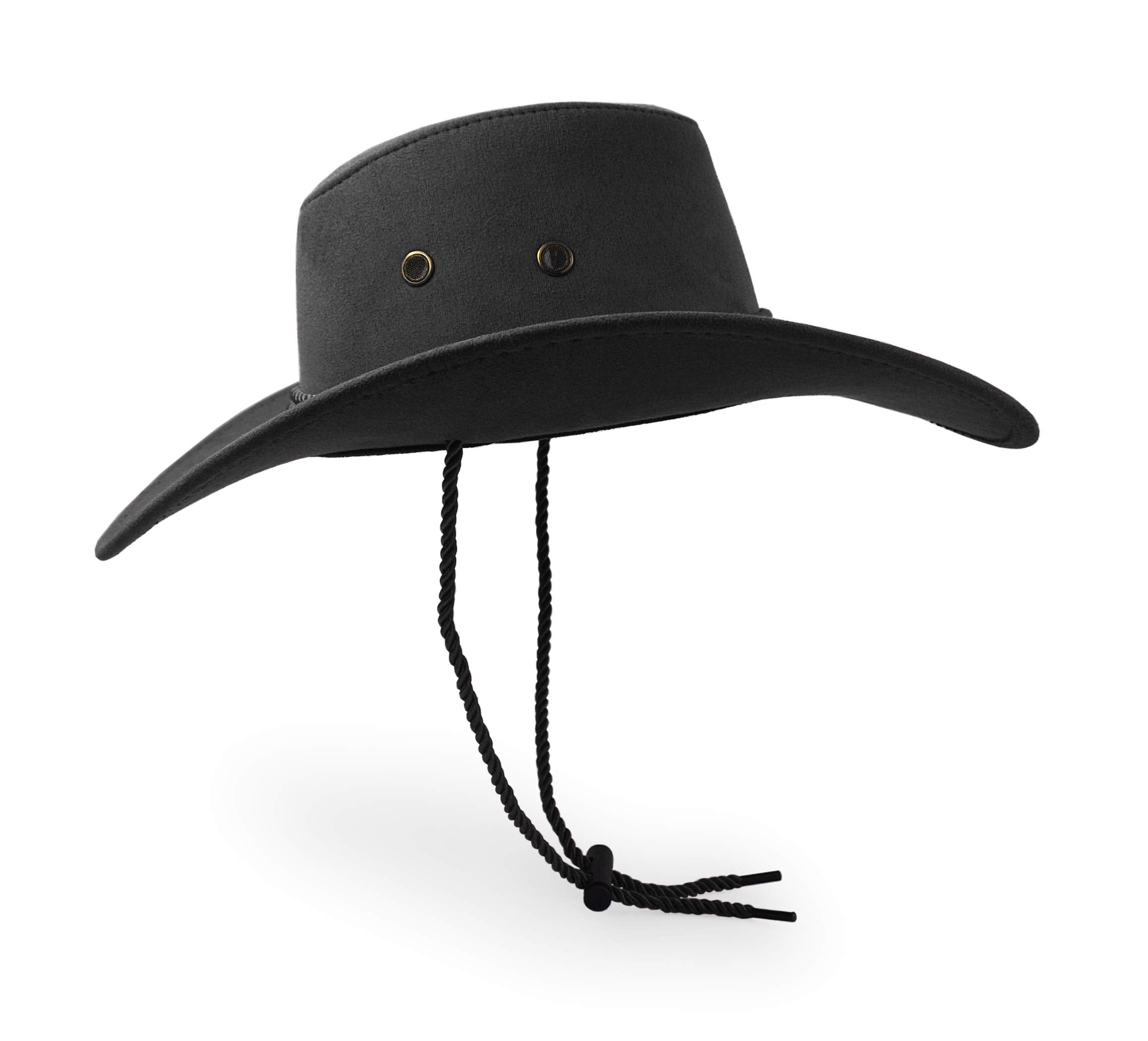 UltraKey hat with adjustable chin strap for windy days