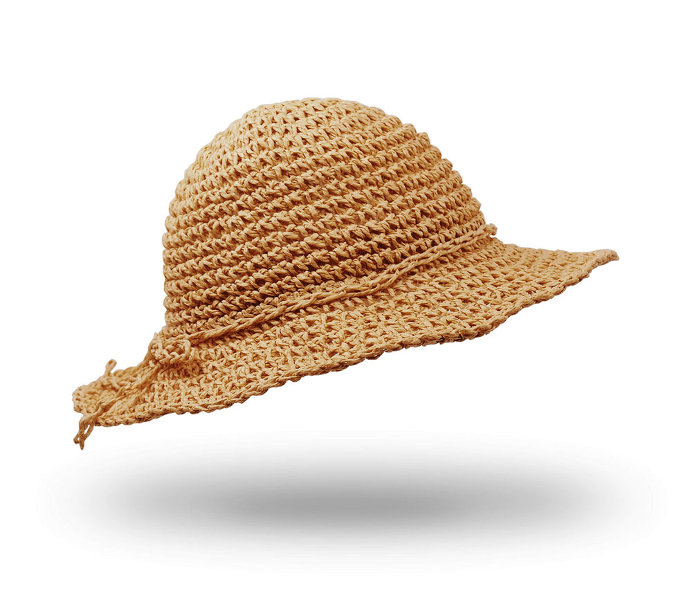 UltraKey adult-size khaki sun hat ideal for outdoor adventures.