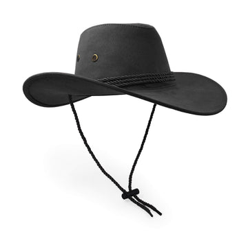 UltraKey sun hat in black for outdoor travel and sun protection