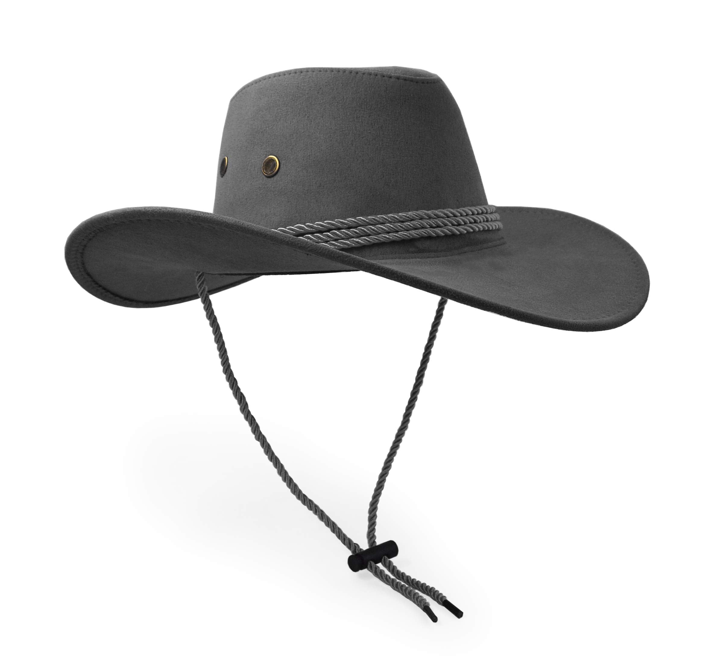 UltraKey sun-protection hat side view ideal for hiking and gardening.