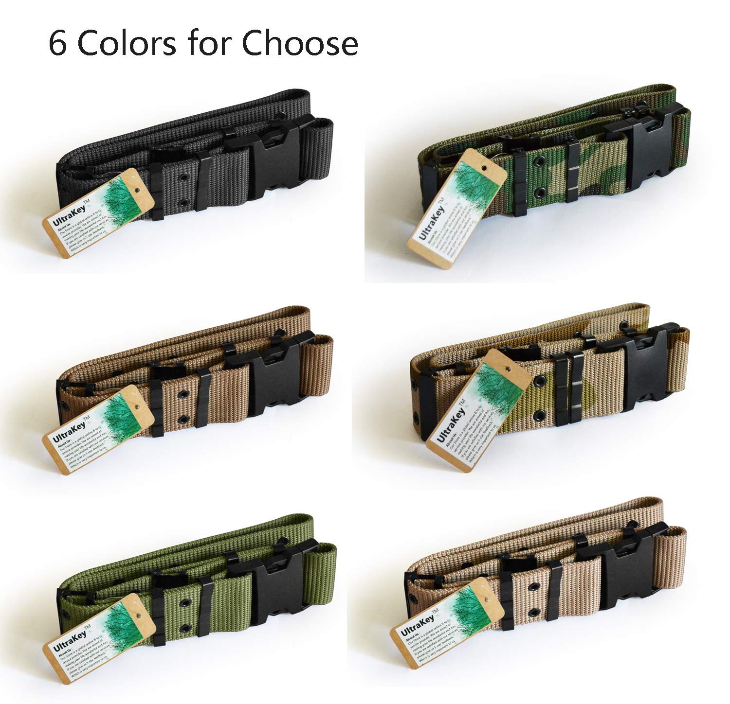 UltraKey Tactical Belt versatile-accessory combines fashion with practical carry options.