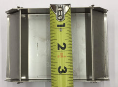 Ultramatic Feeders plate measures 5x3 3/8 inches for precise fitting.