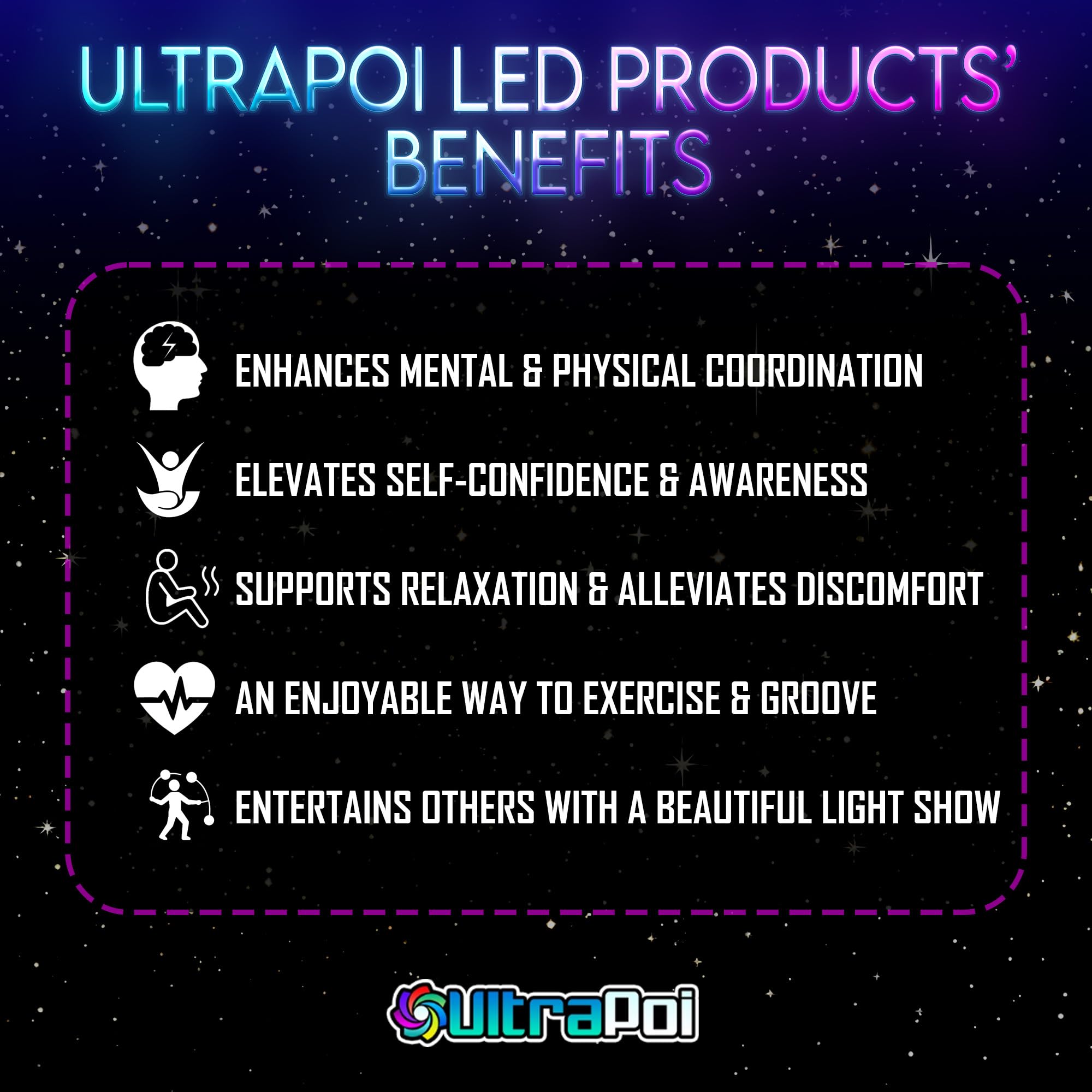 UltraPoi a perfect gift for flow artists and beginners alike.