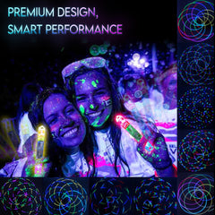 UltraPoi rainbow color modes for dynamic performances and vivid stage presence.