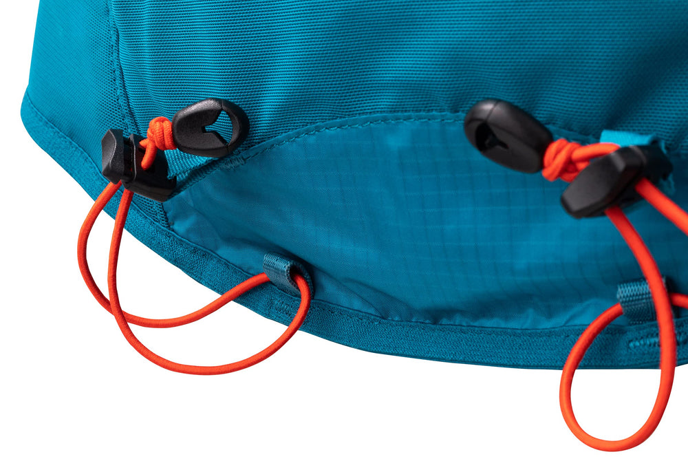 Ultraspire Alpha in action during a long run shows secure hydration