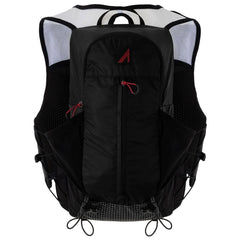 Ultraspire Legacy race vest front view highlighting ergonomic fit for endurance runs.