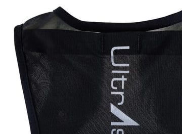 Ultraspire Stealth vest material close-up showing durable, water-resistant fabric