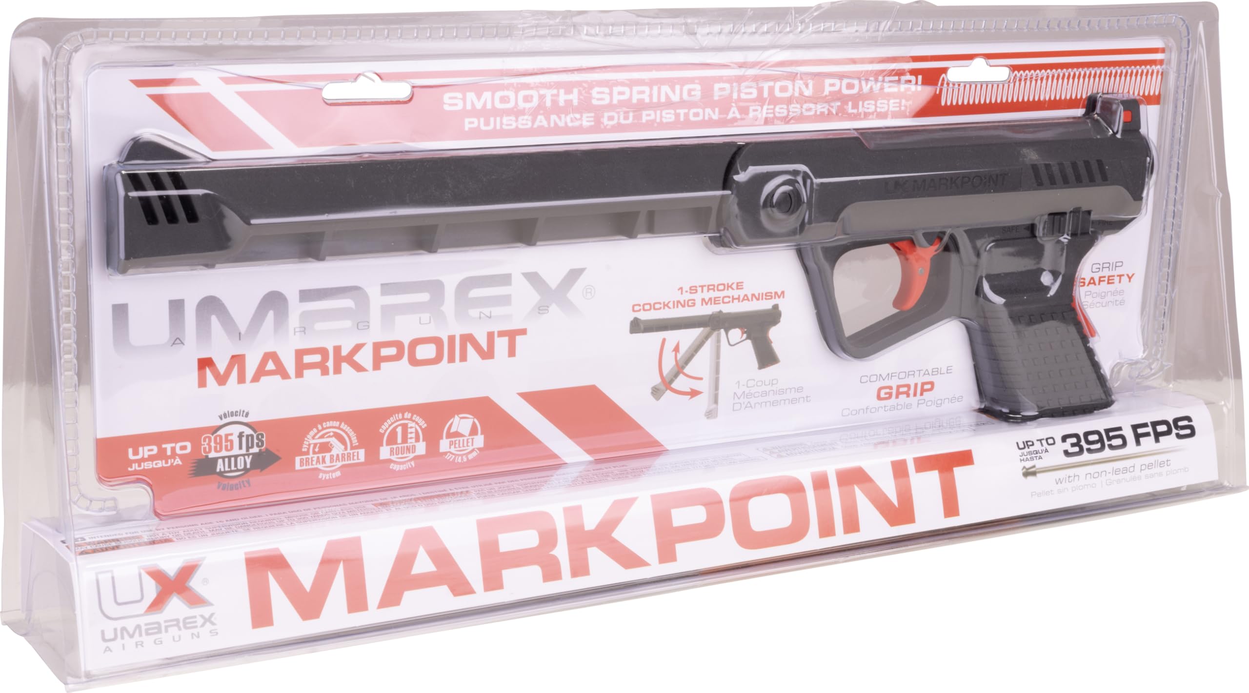 Umarex MarkPoint label showing 425 FPS