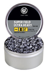 Precision-machined surface of Umarex RWS Superfield Ultra Heavy pellets