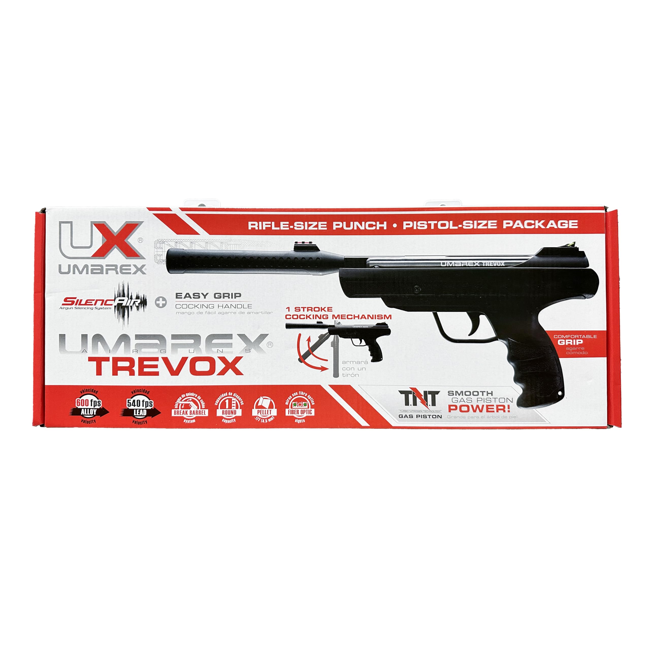 Umarex Trevox compact pellet gun profile