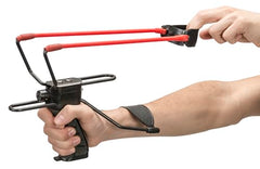 Umarex X-Shot Slingshot wrist brace adds stability during extended shoots