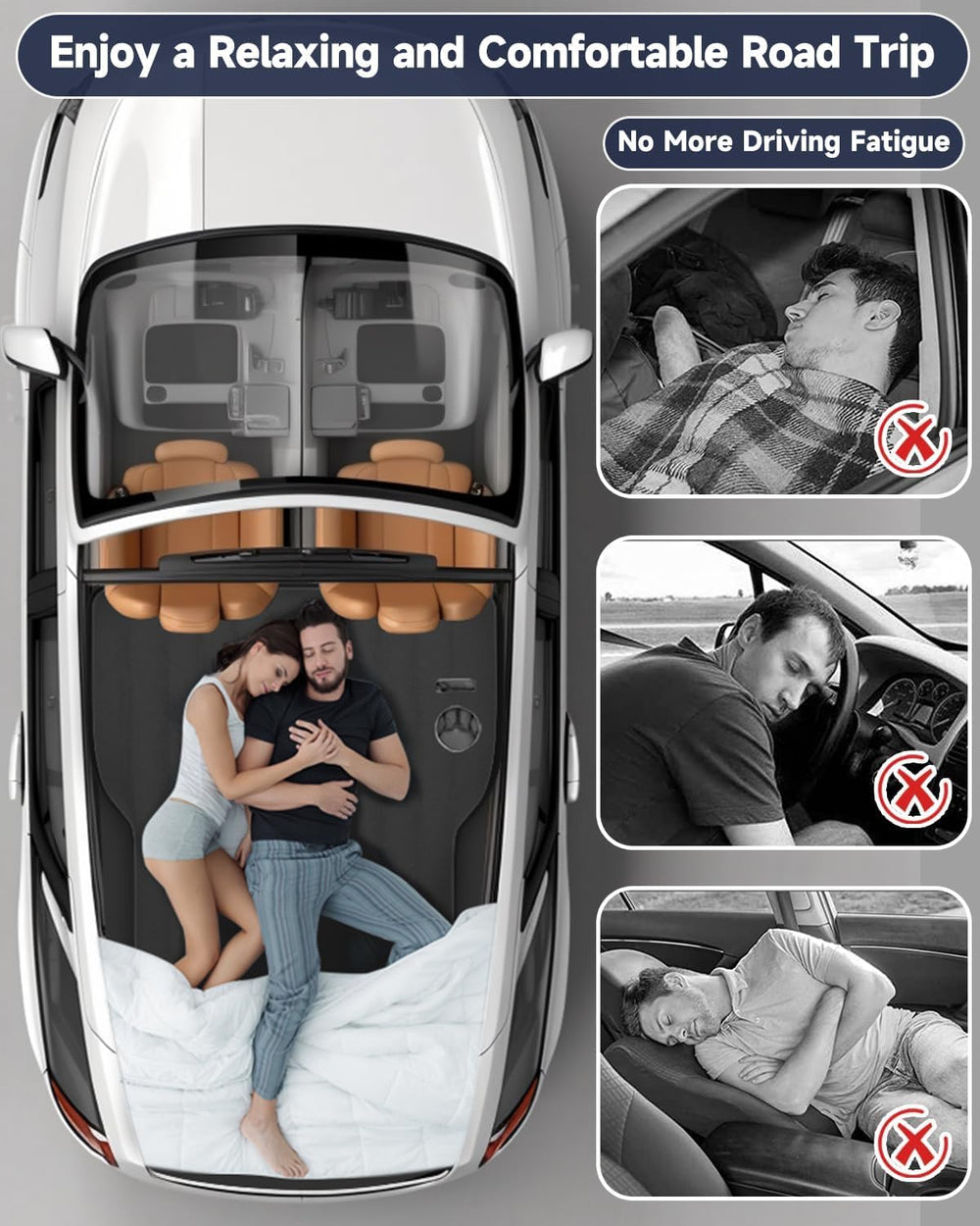 Umbrauto air mattress 12V pump inflates quickly from a car cigarette lighter.