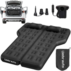 Umbrauto heavy duty SUV air mattress top flocked surface for plush comfort during camping