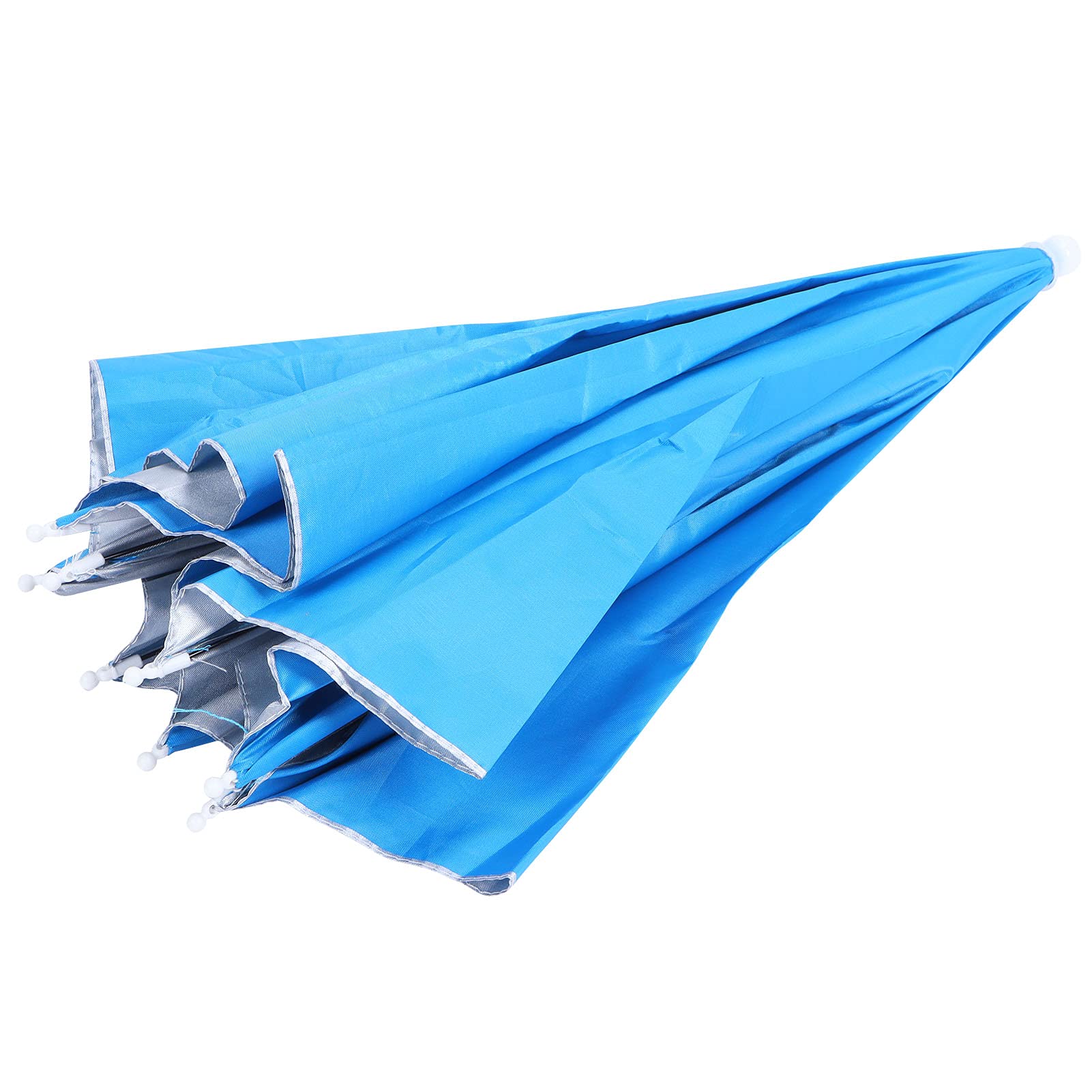 All-weather umbrella hat for sun and rain protection