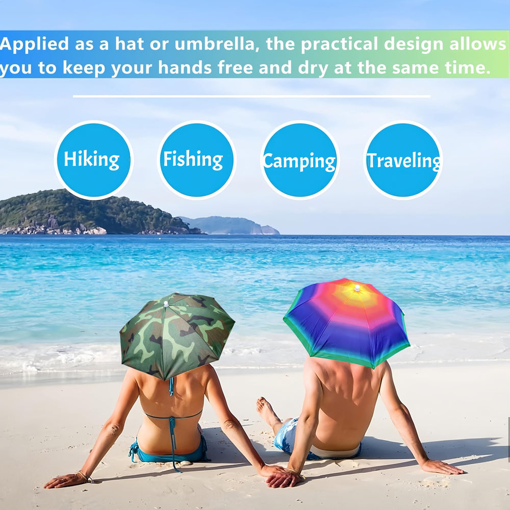 Umbrella hat used for party or costume