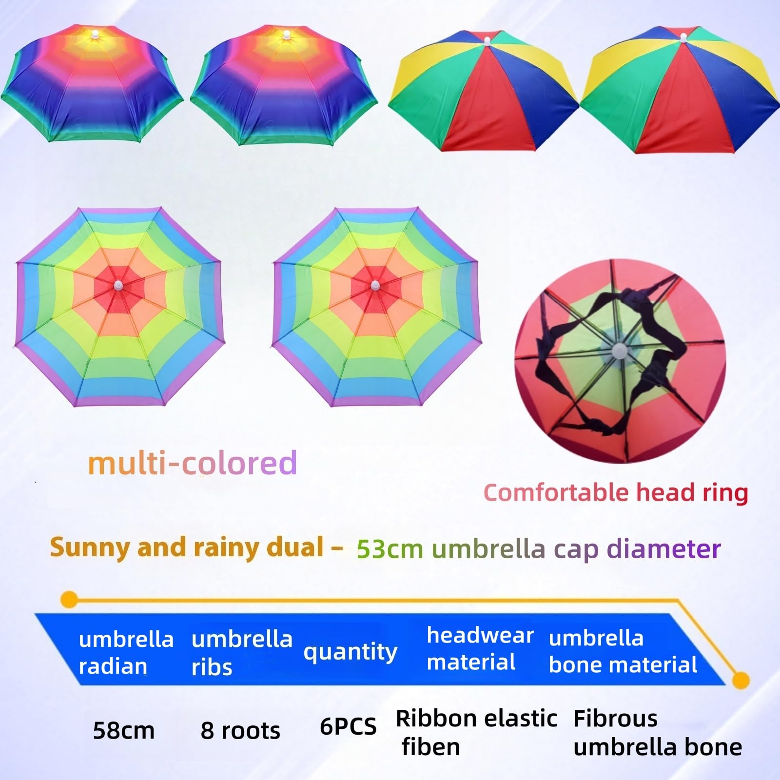 Close up of waterproof nylon fabric and bright patterns