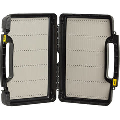 Umpqua Boat Box fly placement guides help locate slots on the foam.