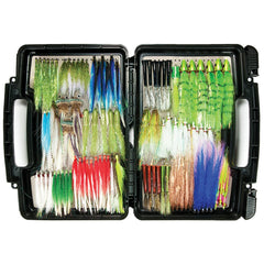 Umpqua Boat Box includes fly placement guides helping locate slots efficiently