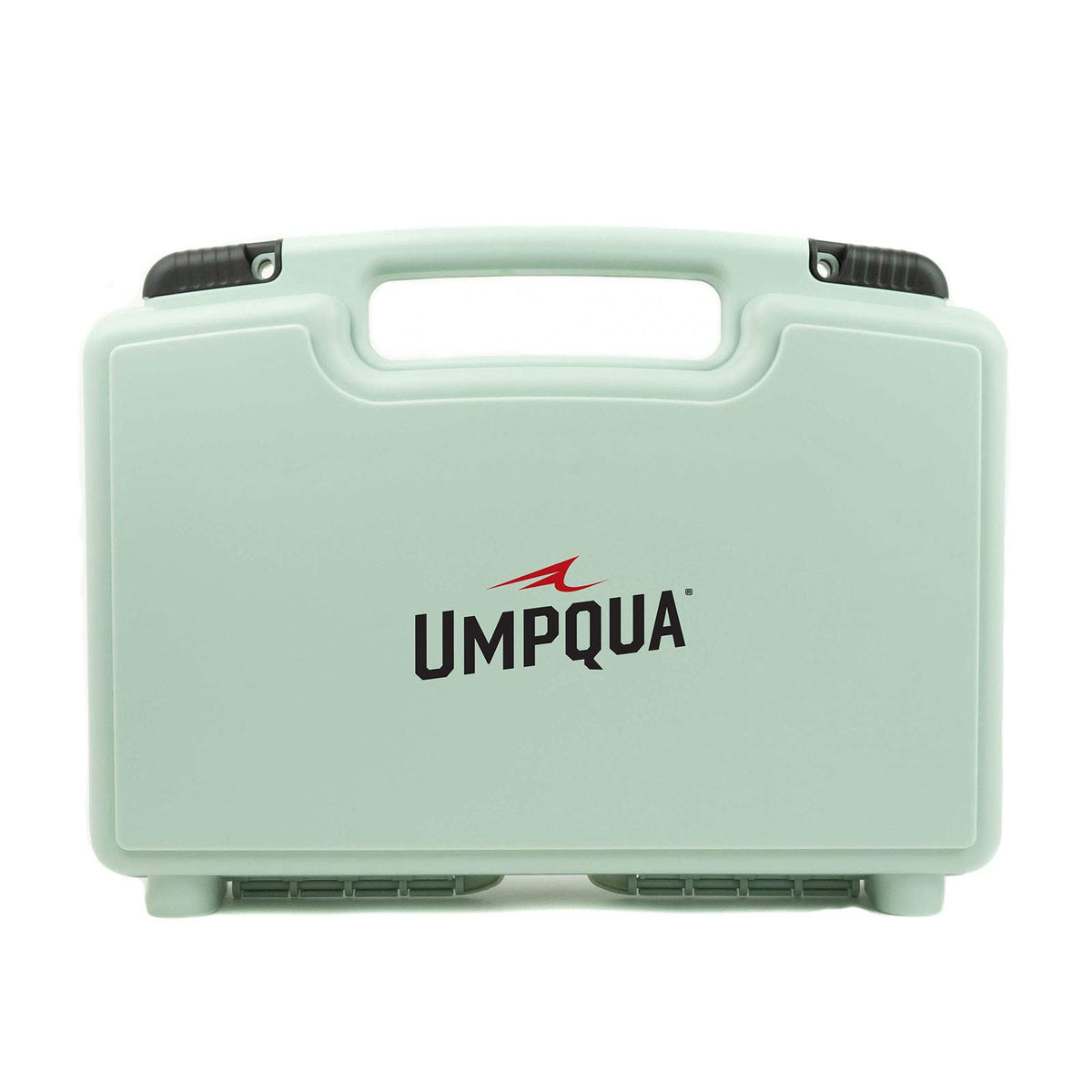 Umpqua Boat Box Magnum Sage front view shows sturdy design and organizing capacity