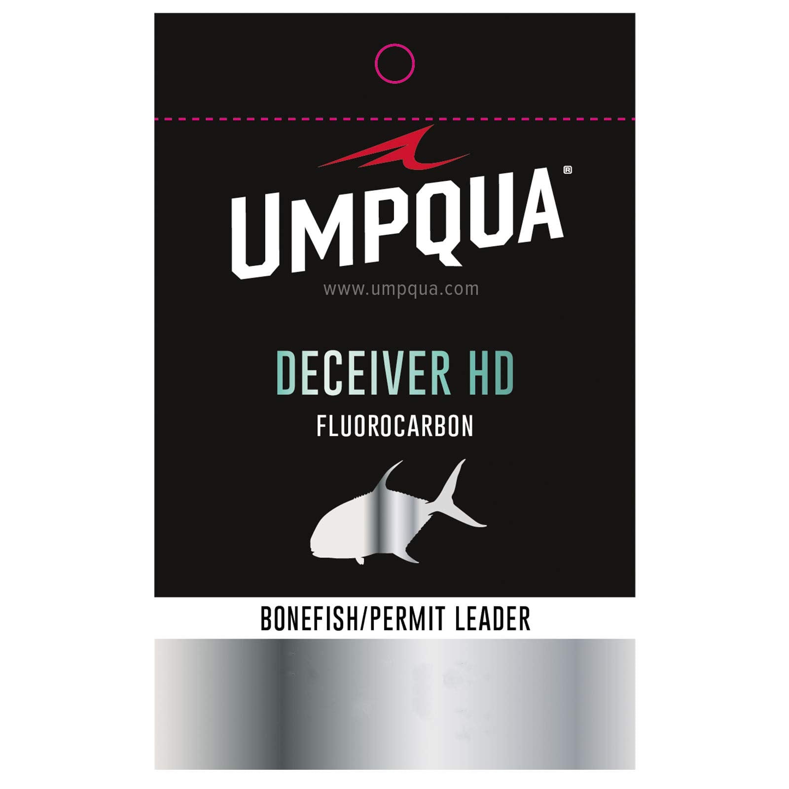 Umpqua Deceiver HD Bone Permit leader with heavy butt for saltwater presentations.