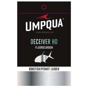 Umpqua Deceiver HD Bone Permit leader with heavy butt for saltwater presentations.