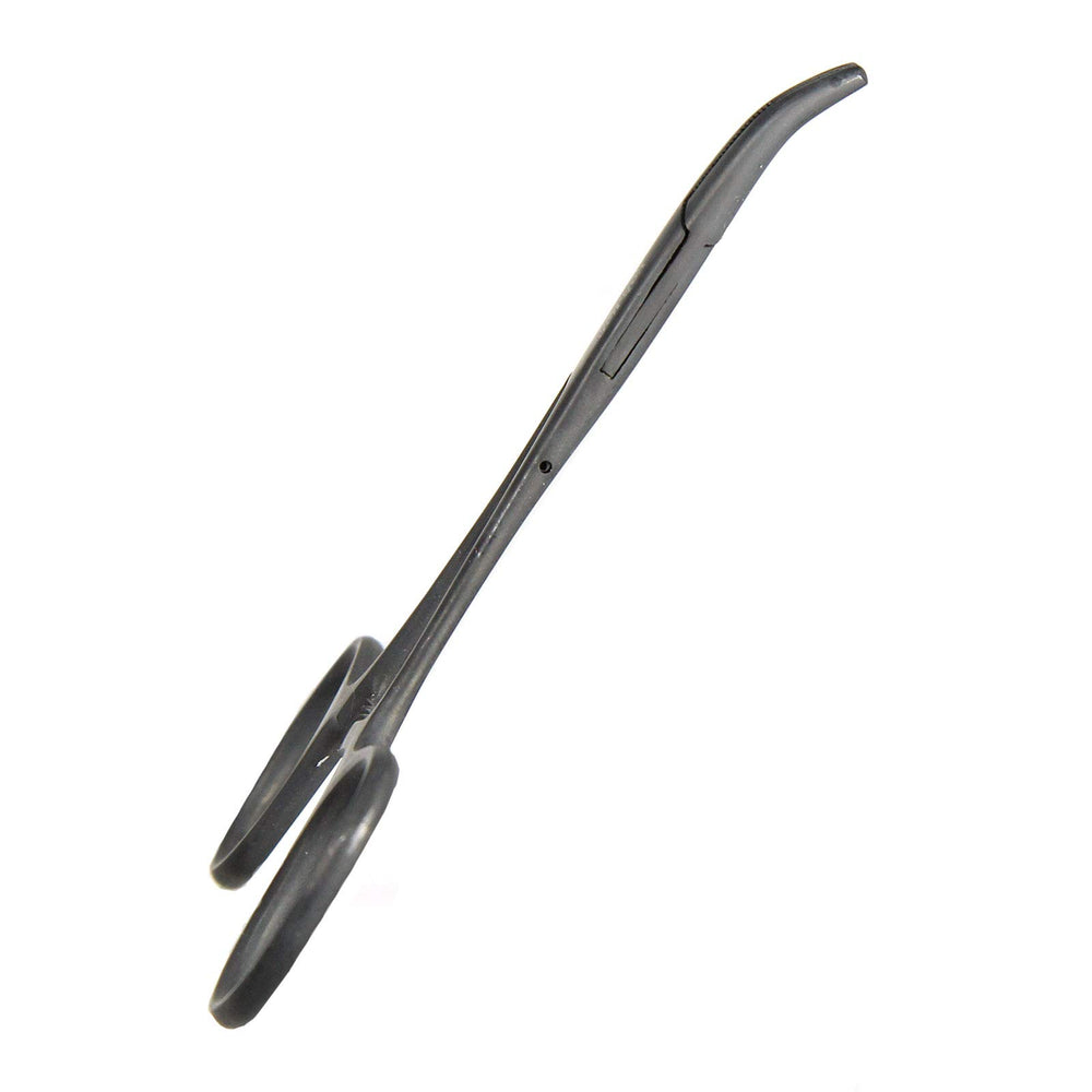 Umpqua Dream Stream clamp close-up showing the hook eye cleaner for quick rig maintenance