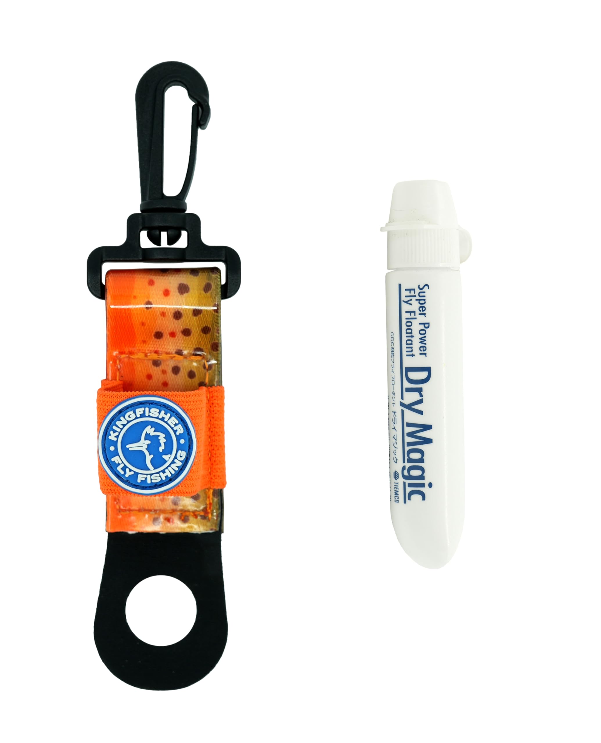 Umpqua floatant bottle in storage holder