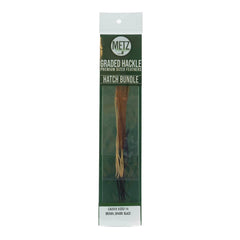 Umpqua Metz Hatch Hackle Bundle 14 Caddis enables lifelike caddis imitations on rivers