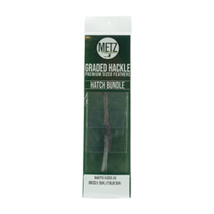 Umpqua Metz Hatch Hackle Bundle 20 Baetis for lifelike fly tying during Baetis hatches