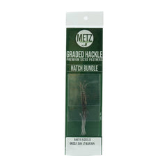 Umpqua Metz Hatch Hackle Bundle 22 Baetis for realistic mayfly imitations and buoyant dries