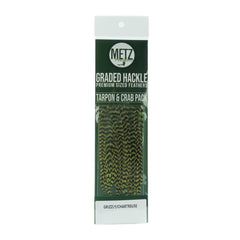 Umpqua Metz tarpon-crab hackle pack for tarpon tails and crab claw collars