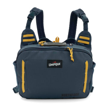 Umpqua Northfork Chest Pack Cobalt front view